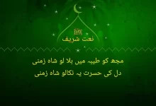 mugh ko taiba main bula lo shah e zamni